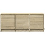 TV ormarić s LED svjetlima boja hrasta 97x34x40 cm drveni | shoptok.hr