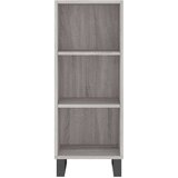  Visoka komoda siva sonome 34 5x34x180 cm od konstruiranog drva | shoptok.hr