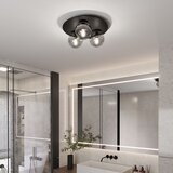  plafonsko svetlo solar 3xE14/10W/230V crno/sivo | Eponuda.com