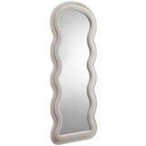 Livetastic STOJEČE OGLEDALO, 70/170/3 cm steklo, leseni material, krzno Slike