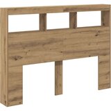 Ormarić Omarica za vzglavje postelje LED artisian hrast 140x17x102 cm | Shoptok.si