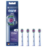 Oral-b nadomestne glave za električno zobno ščetko Power Brush 3D, bela, 4 kos | Shoptok.si