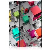  Paravan u 3 dijela - Colours of Metal [Room Dividers] 135x172 Cijene