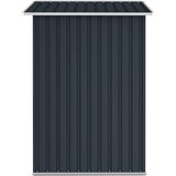 vidaXL Vrtno spremište antracit 205 x 129 x 183 cm pocinčani čelik | shoptok.hr