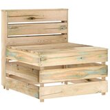 Maison Chic Vrtni sredinski kavč - Zunanji kavč iz palet impregnirana borovina, (22041077) | Shoptok.si