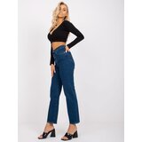 RUE PARIS Trousers jeans-RO-SP-2402.10-dark blue | Shoptok.si