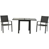 Gardenson Vrtni Set Milano, 3-delni, Raztegljiva Miza | Shoptok.si