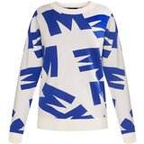 Monnari Woman's Jumpers & Cardigans Sweater With Pattern Multi Blue Cene