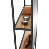 Premium Living Ogledalo Mira, Črna, 40 X 100 Cm | Shoptok.si