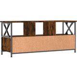 TV ormarić boja dimljenog hrasta 102x33x45 cm od drva i željeza | shoptok.hr