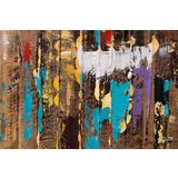  Naslikana slika na platnu MESTO 1-delna 70x70 cm CFAZH2979E1 | Shoptok.si