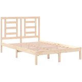  Okvir za krevet od masivnog drva 120 x 190 cm mali bračni | shoptok.hr