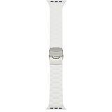 INF Pašček za uro za Apple Watch Series 1-7 & SE White 42/44 mm, (22103035) | Shoptok.si