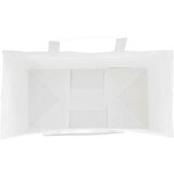  Papirnate vrećice 250 kom s ručkama bijele 32x17x25 cm | shoptok.hr