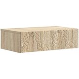 vidaXL Stolna montirana na zid 87 5 x 34 5 x 17 cm Konstruirano drvo - Hrast sonoma 87 5 cm | shoptok.hr