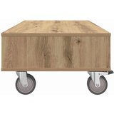  Stolić sa kotačima Umjetnički hrast 90 x 50 x 30 cm | Eponuda.com