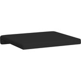  Jastučić za klupu 2 kom. Umjetna koža Crna Dubina 35 cm | shoptok.hr