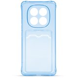  Futrola Clear Wallet za Xiaomi Redmi Note 14 Pro Plus 5G, Plava | Eponuda.com