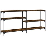  Konzolni stol boja hrasta 160x29x75 cm od konstruiranog drva | shoptok.hr