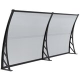  Nadstešnica 200x100cm crna baza providan leksan ( 1224 ) | ePonuda.com