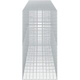  Gabion s žicom debljine 3,5 mm i mrežom 10x10 cm 750x100x200 cm | shoptok.hr