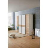 Mömax kombinirana omara fabio, bela, barva hrasta | Shoptok.si