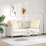 vidaXL jastučići za sofu 2 pcs krema 60 x 60 cm kordura tekstil | shoptok.hr