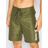 Hurley Kopalne hlače Solids 20in AMBS22Q1O Zelena Regular Fit