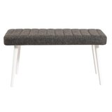 Woody Fashion Trpezarijska klupa Stormi klupa 100x39cm Bijelo-antracit Cijene