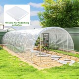  Pokrivač za staklenik od PE-a cerada za pokrivanje biljaka otporan na UV zračenje vodootporan samo folija 6 x 10 m | shoptok.hr