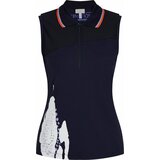 Sportalm Gerda Womens Sleeveless Polo Shirt Deep Water 34 | shoptok.hr