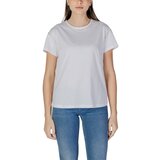 Liu Jo Majice s kratkimi rokavi ECS MODA M/C WA5148J4893 Bela Cene