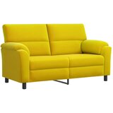  Set sofe 3 pcs Žuta Baršun - Žuta 1-sjedalo + 2-sjedalo (140 cm) + 3-sjedalo | shoptok.hr