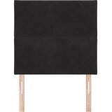  Uzglavlje Crna 90 cm Baršun | shoptok.hr