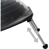 In solarni grijač za bazen 75 x 75 x 36 cm HDPE aluminijski | shoptok.hr