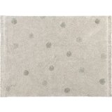 Lorena Canals Kaki zeleni/krem periv/ručno rađen pamučan dječji tepih 120x160 cm Hippy Dots Olive – | shoptok.hr