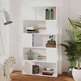 vidaXL ormarić za knjige / sobna pregrada bijeli 80x24x155 cm iverica | shoptok.hr