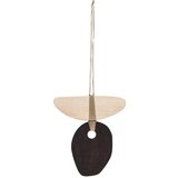 Bloomingville Lesena stenska dekoracija 30,5x33 cm Yoki – Cene