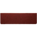  Prostirke za stepenice, samoljepljive, 10 kom, 65x21x4 cm, bordo crvene, pravokutni rub | shoptok.hr