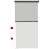 Balkonska bočna tenda 125 x 250 cm siva | shoptok.hr