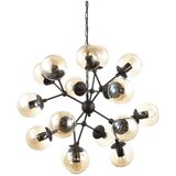 Ideal Lux Luster na lancu KEPLER 18xE27/42W/230V prečnik 69 cm crna | Eponuda.com