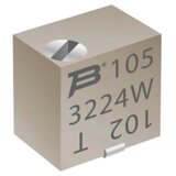 Bourns cermet trim potenciometar, 12 okretaja, 20 kω, 0,25 w, smd, vrh, 3224W-1-203 cermet trimer linearno 0.25 w 20 kΩ 4320 ° 1 st. Cijene