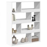 Sobna pregrada bijela 100 x 33 x 125,5 cm konstruirano drvo | shoptok.hr