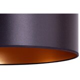  Duolla - Visilica na sajli CANNES 1xE27/15W/230V prečnik 50 cm crna/bakarna | Eponuda.com