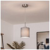 Brilagi LED luster na sajli NUBILA 1xE27/60W/230V Ø 14 cm svetlosiva | Eponuda.com