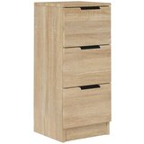 Maison Chic Komoda - Predalnik sonoma hrast 30x30x70 cm konstruiran les, (21717885) Cene