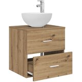  Umivaonik s policom Hrast artisan 49,5 x 41 x 64,5 cm | shoptok.hr