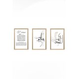 WALLXPERT set 3 dekorativne slike Artsycllct3 | Eponuda.com