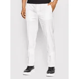 United Colors Of Benetton Chino hlače 4W3L55JK8 Bela Slim Fit