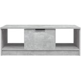 Stolić za kavu boja betona 102x50x36 cm konstruirano drvo | shoptok.hr